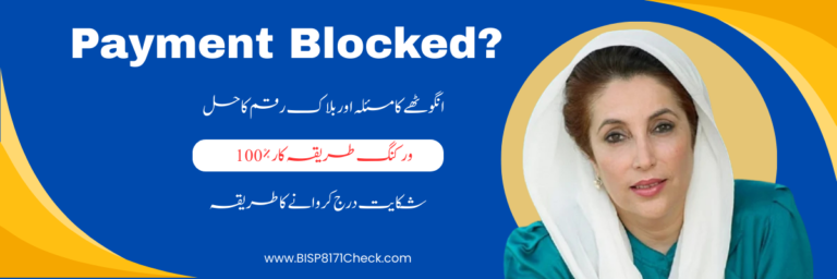 BISP Blocked Payment Solution 2026: How to Unblock Your 13,500 Installment